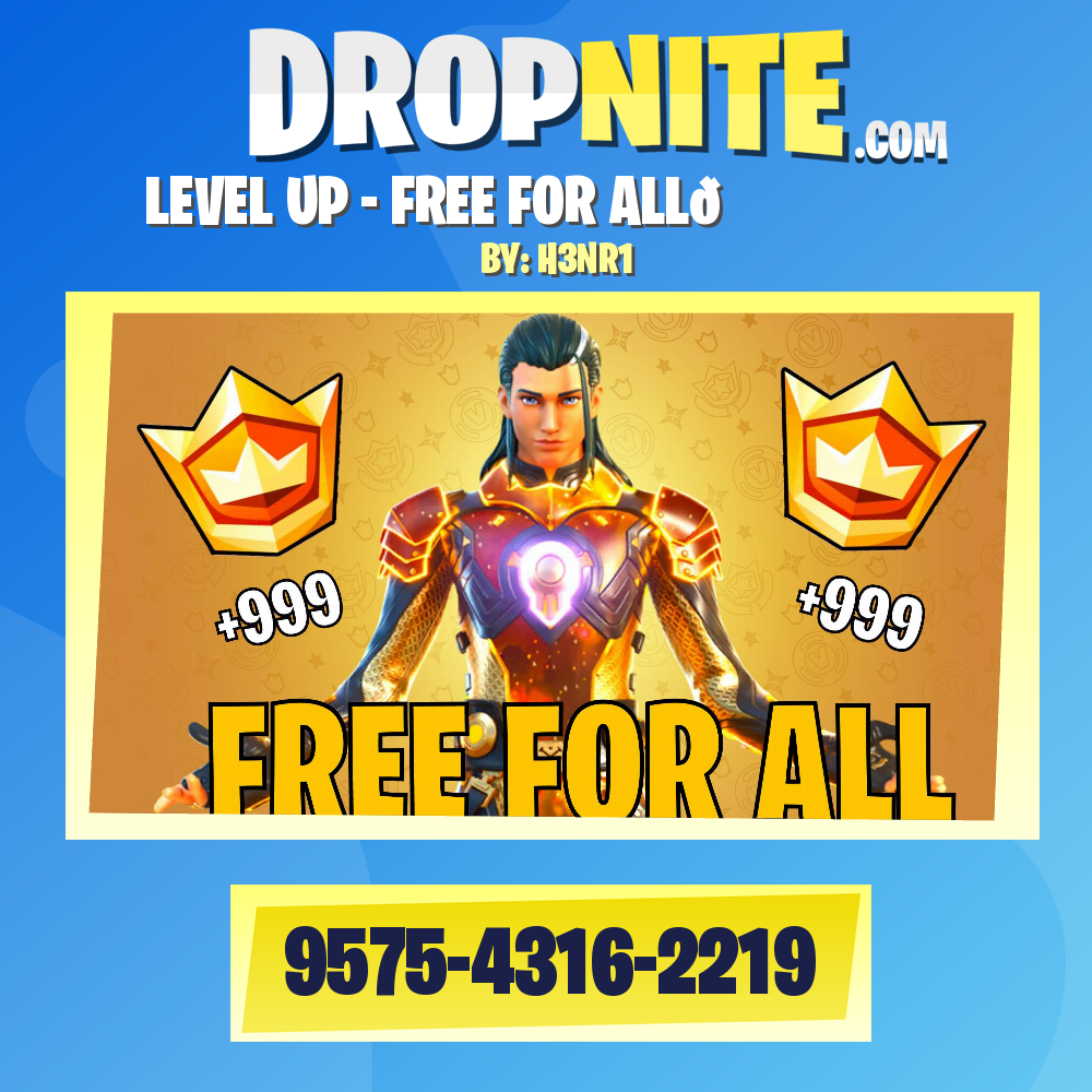 ⭐ LEVEL UP - FREE FOR ALL🏆