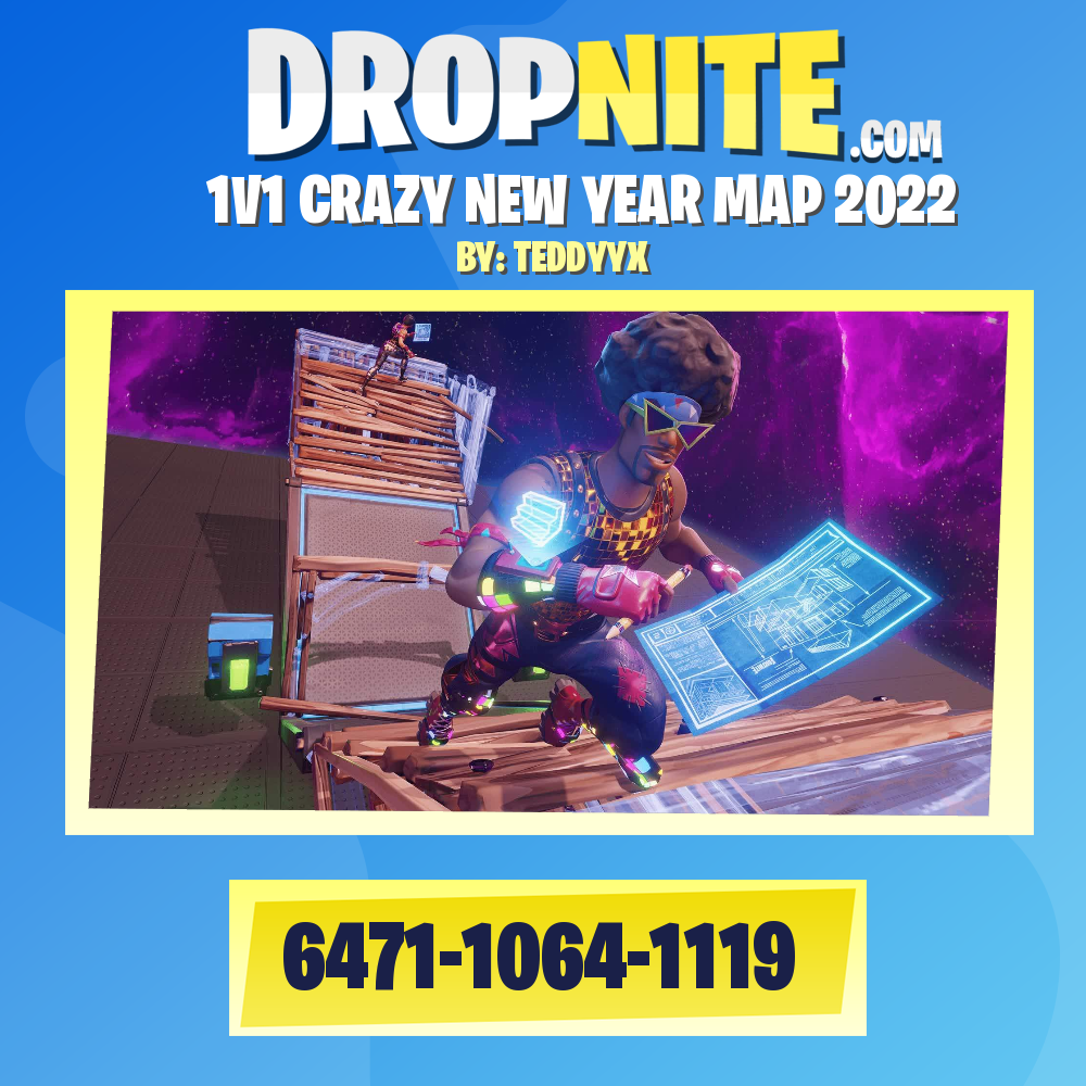1V1 CRAZY NEW YEAR MAP 2022