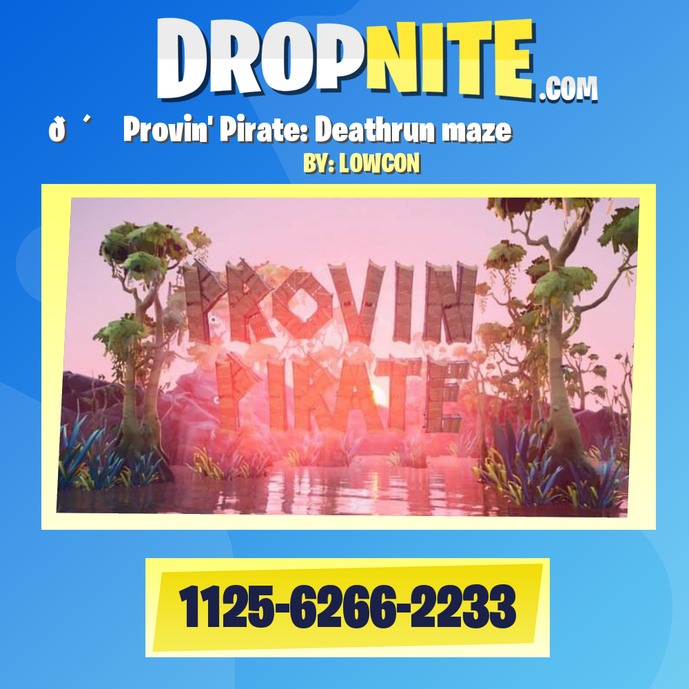 🏴‍☠️ Provin' Pirate: Deathrun maze