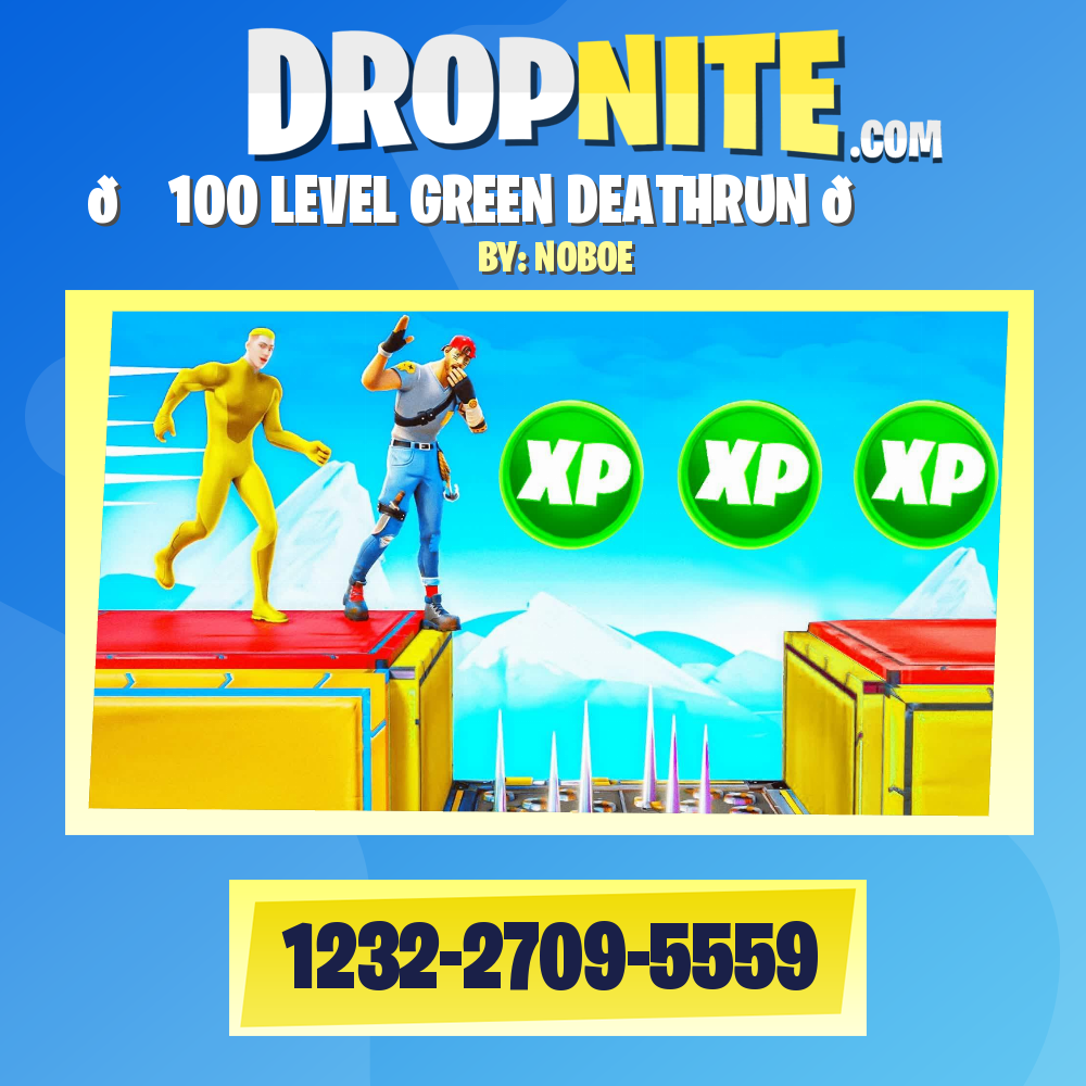 🏃 100 LEVEL GREEN DEATHRUN 🎁