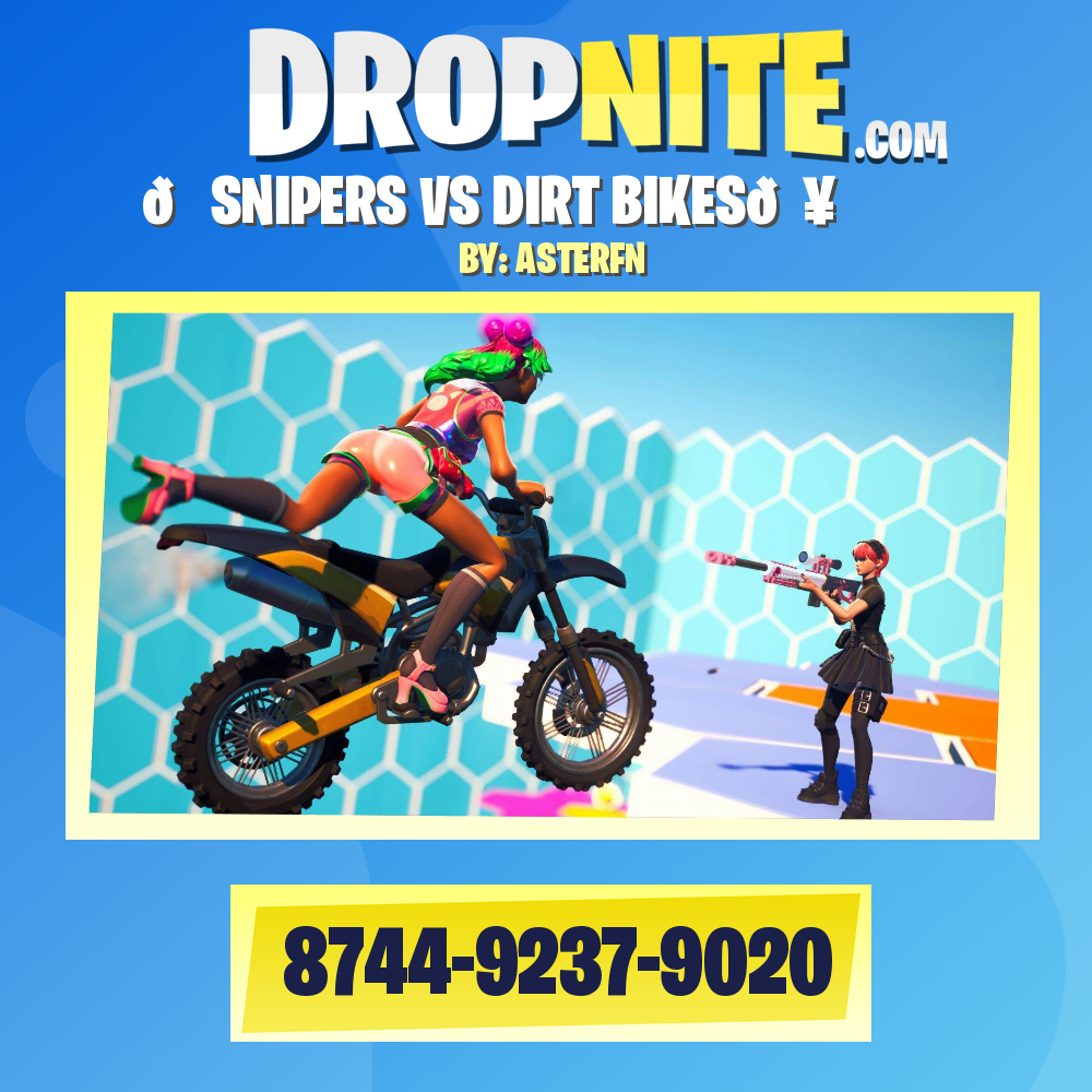 🏁SNIPERS VS DIRT BIKES💥