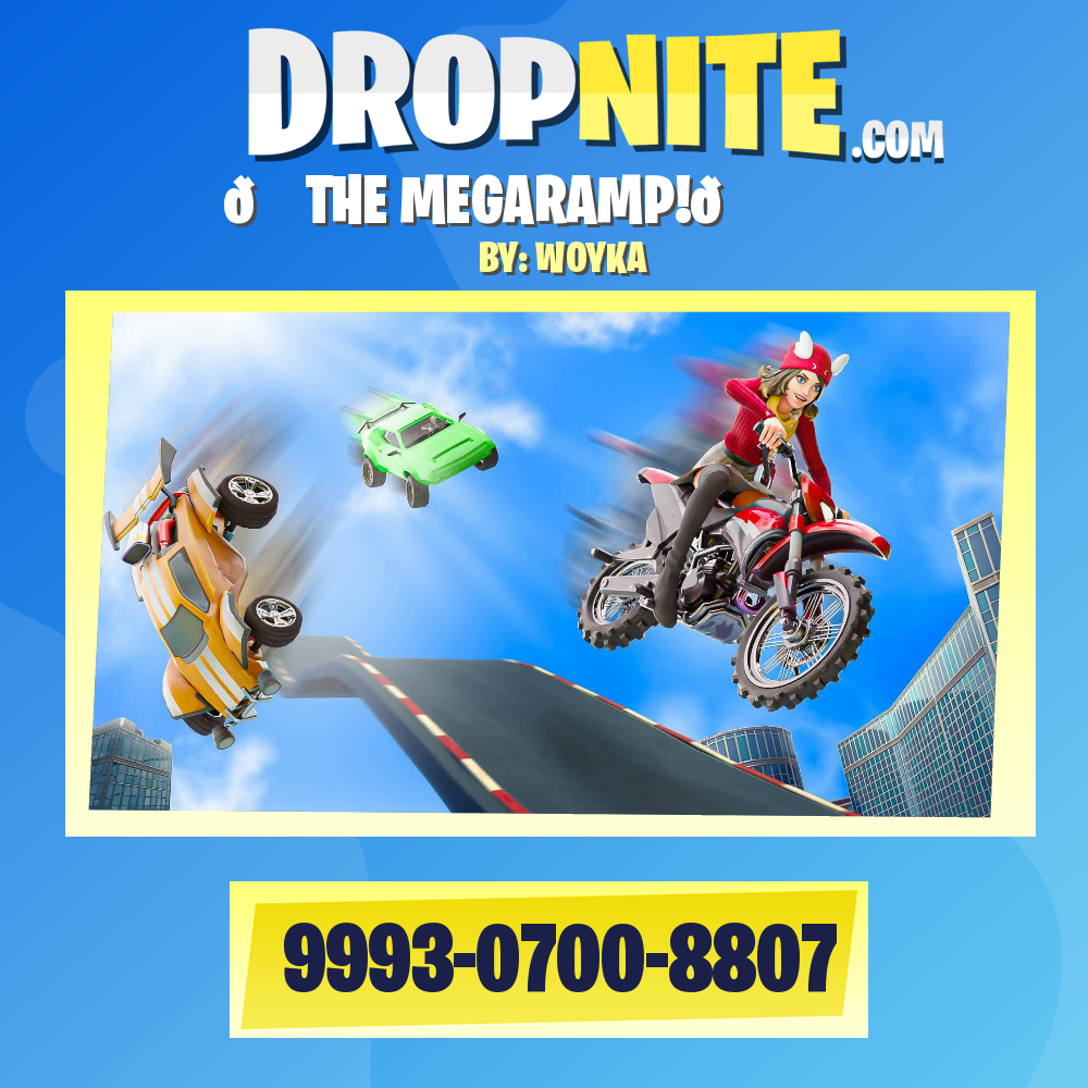 STUNT RACE - Fortnite Creative Map Code - Dropnite