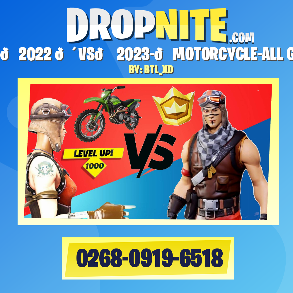 🎆2022 🔴VS🔵 2023-🏍MOTORCYCLE-ALL GUNS
