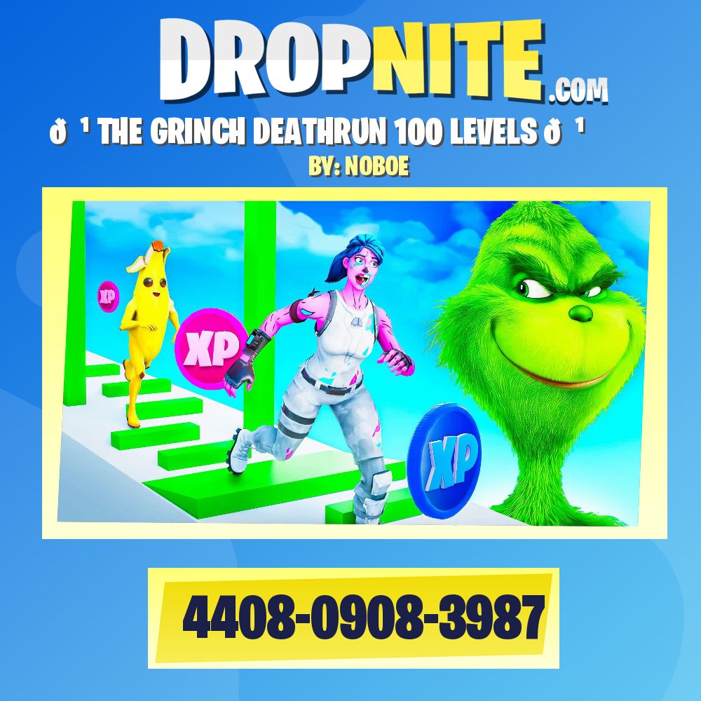 👹 THE GRINCH DEATHRUN 100 LEVELS 👹