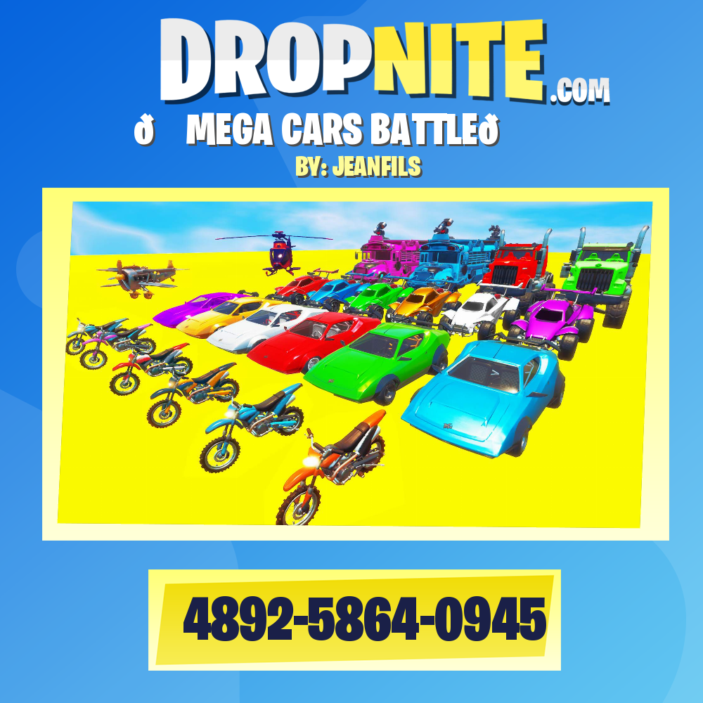 🏍️MEGA CARS BATTLE🚁