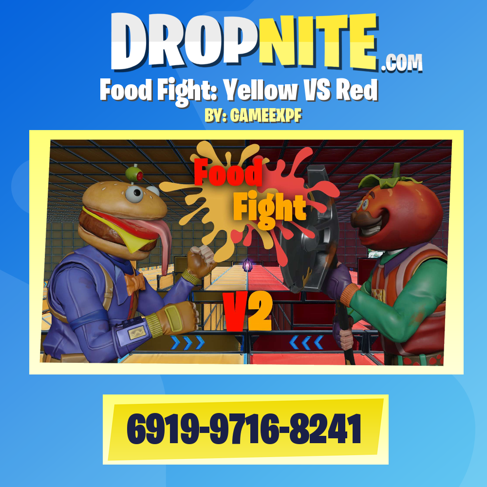 Food Fight: Yellow VS Red