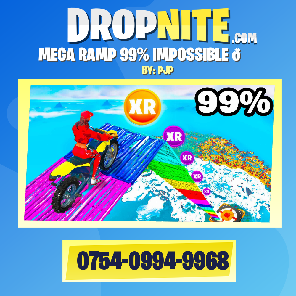 MEGA RAMP 99% IMPOSSIBLE 🏍️