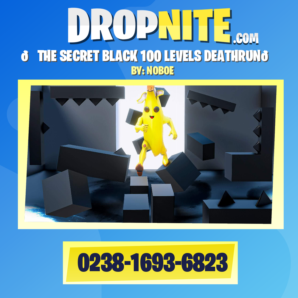 🏃THE SECRET BLACK 100 LEVELS DEATHRUN🏃