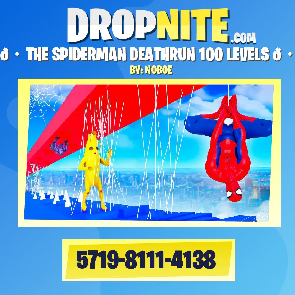 🕷️ THE SPIDERMAN DEATHRUN 100 LEVELS 🕷