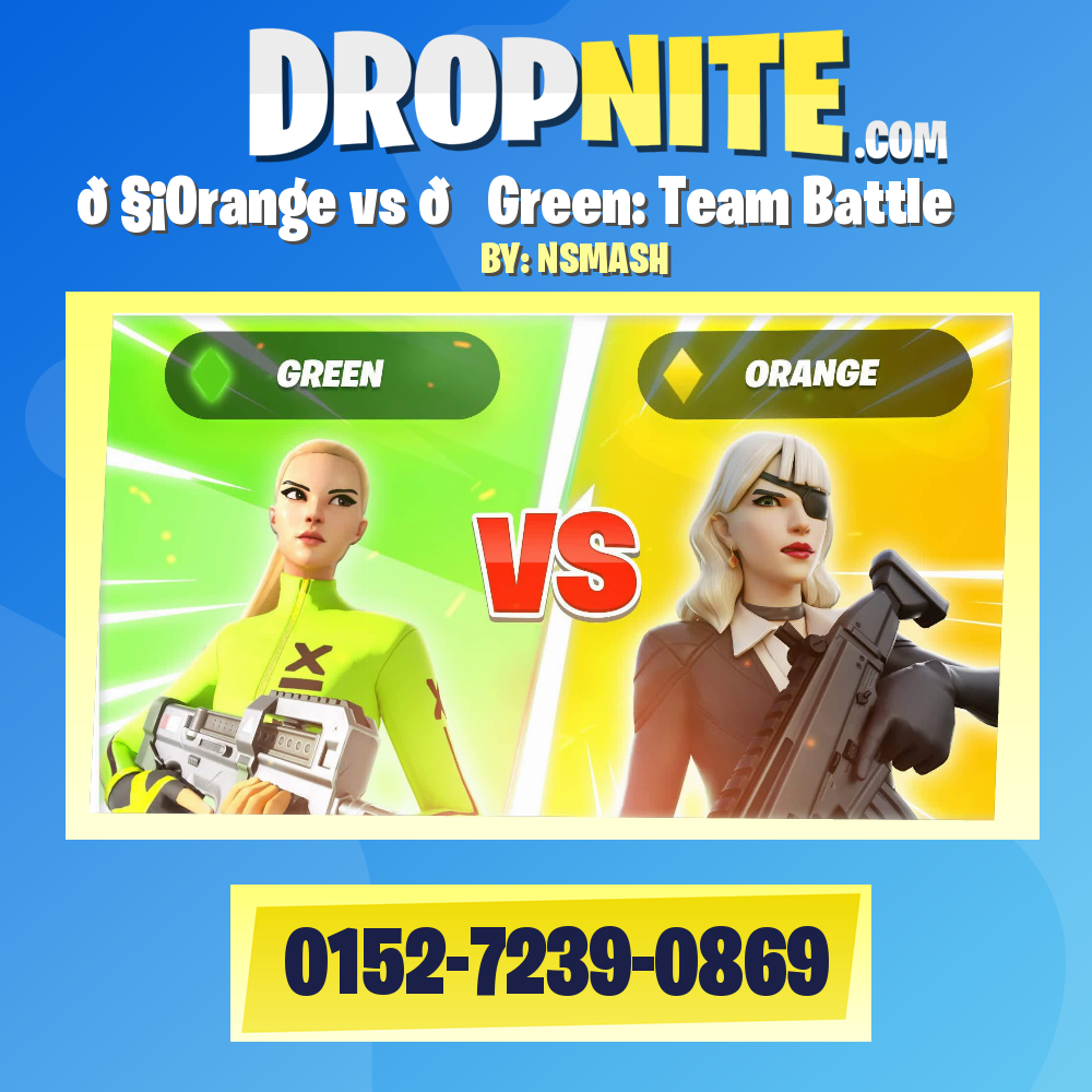 🧡Orange vs 💚Green: Team Battle