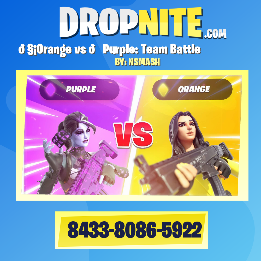 🧡Orange vs 💜Purple: Team Battle