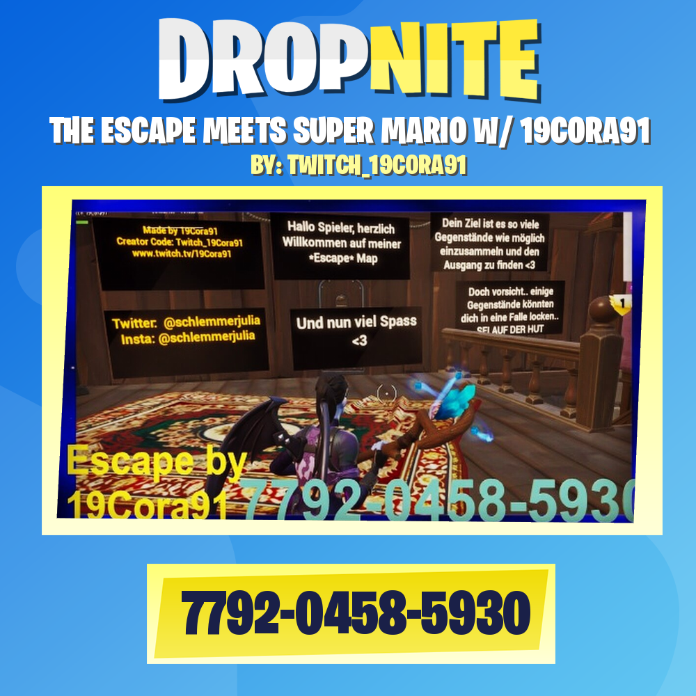 THE ESCAPE MEETS SUPER MARIO W/ 19CORA91
