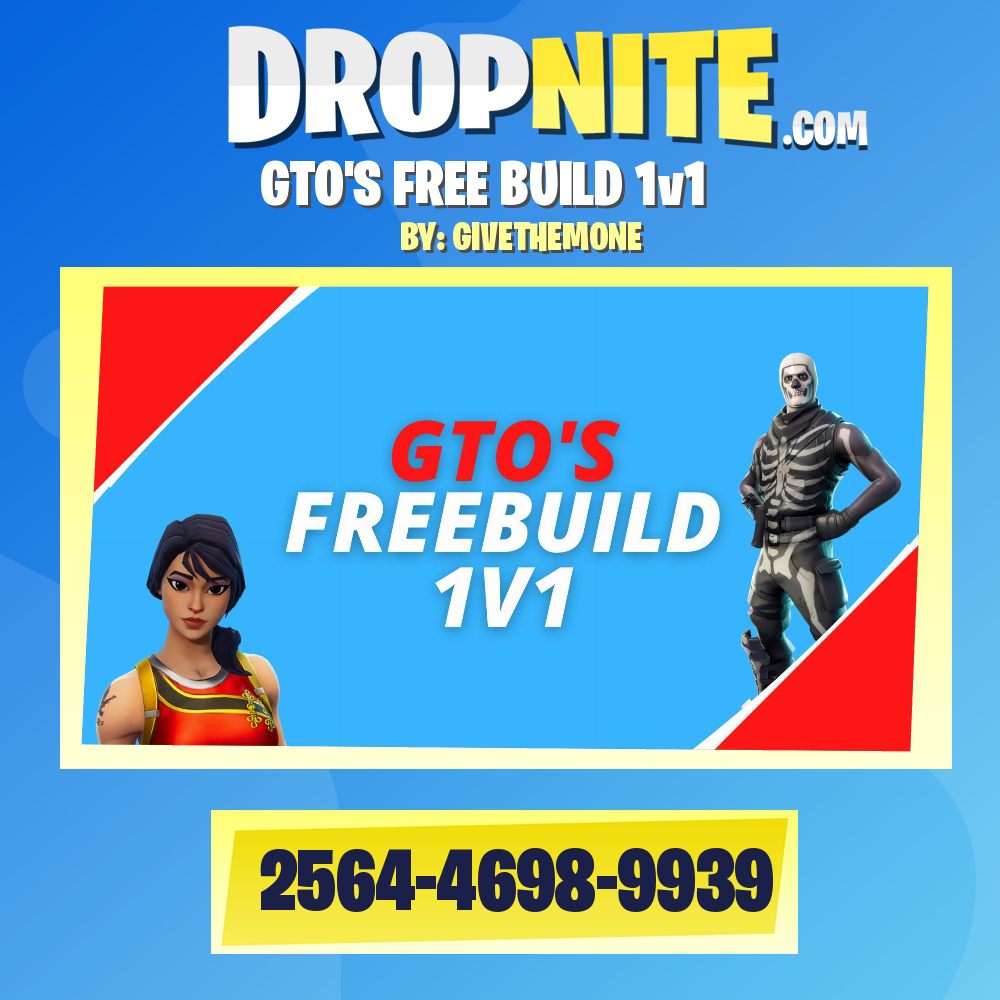 GTO'S FREE BUILD 1v1
