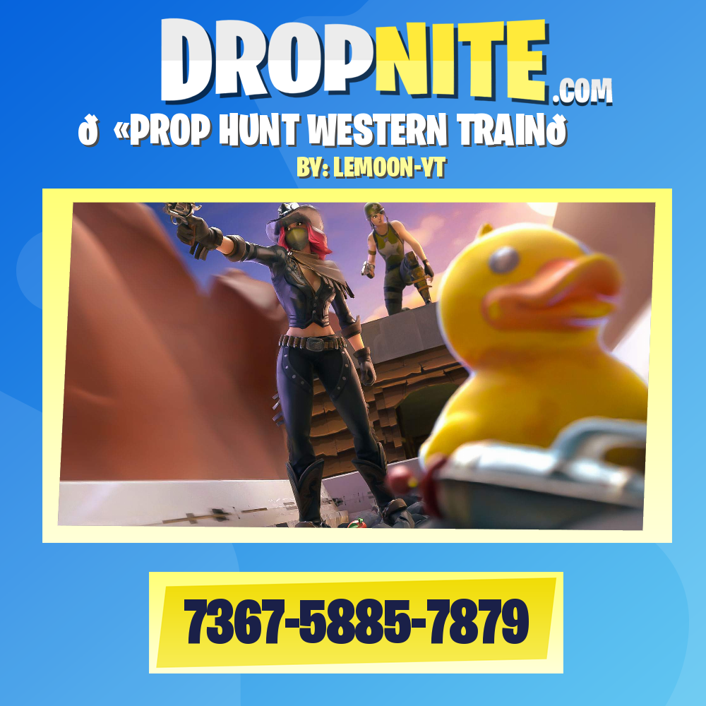 🔫PROP HUNT WESTERN TRAIN🚄