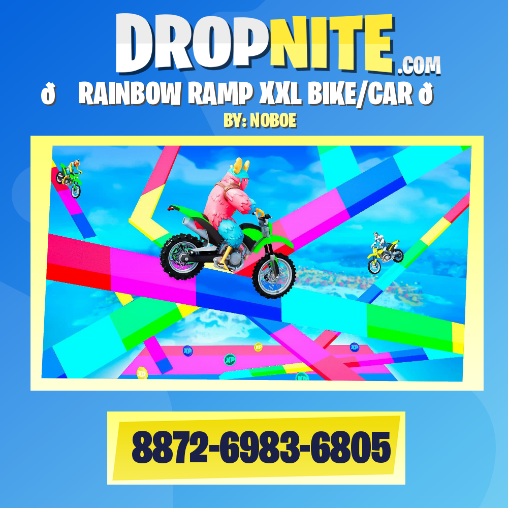 🌈 RAINBOW RAMP XXL BIKE/CAR 🌈