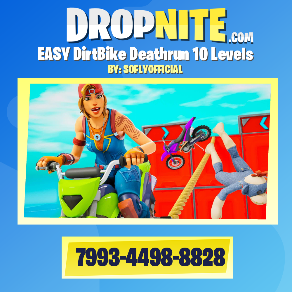 EASY DirtBike Deathrun 10 Levels