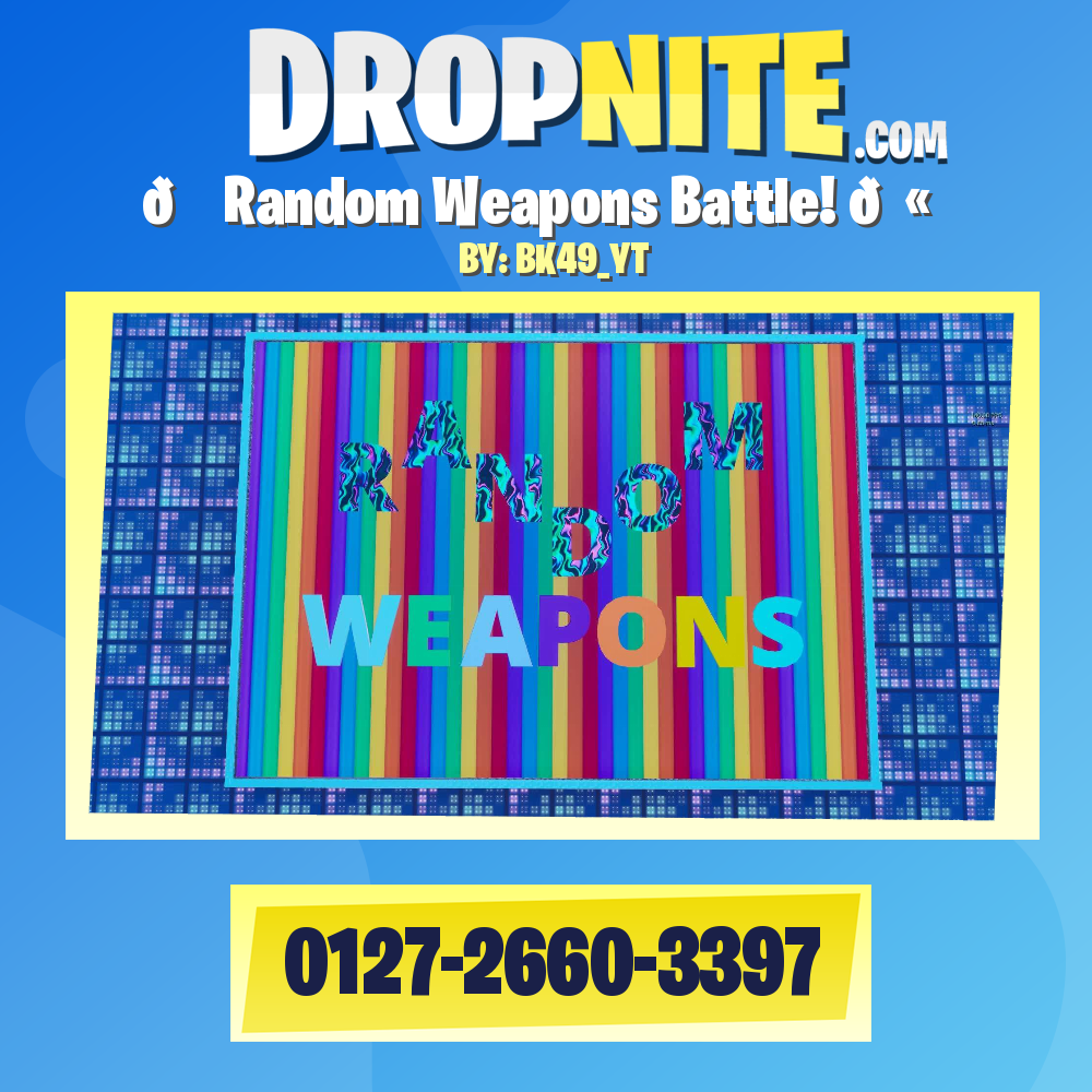 🔄 Random Weapons Battle! 🔫