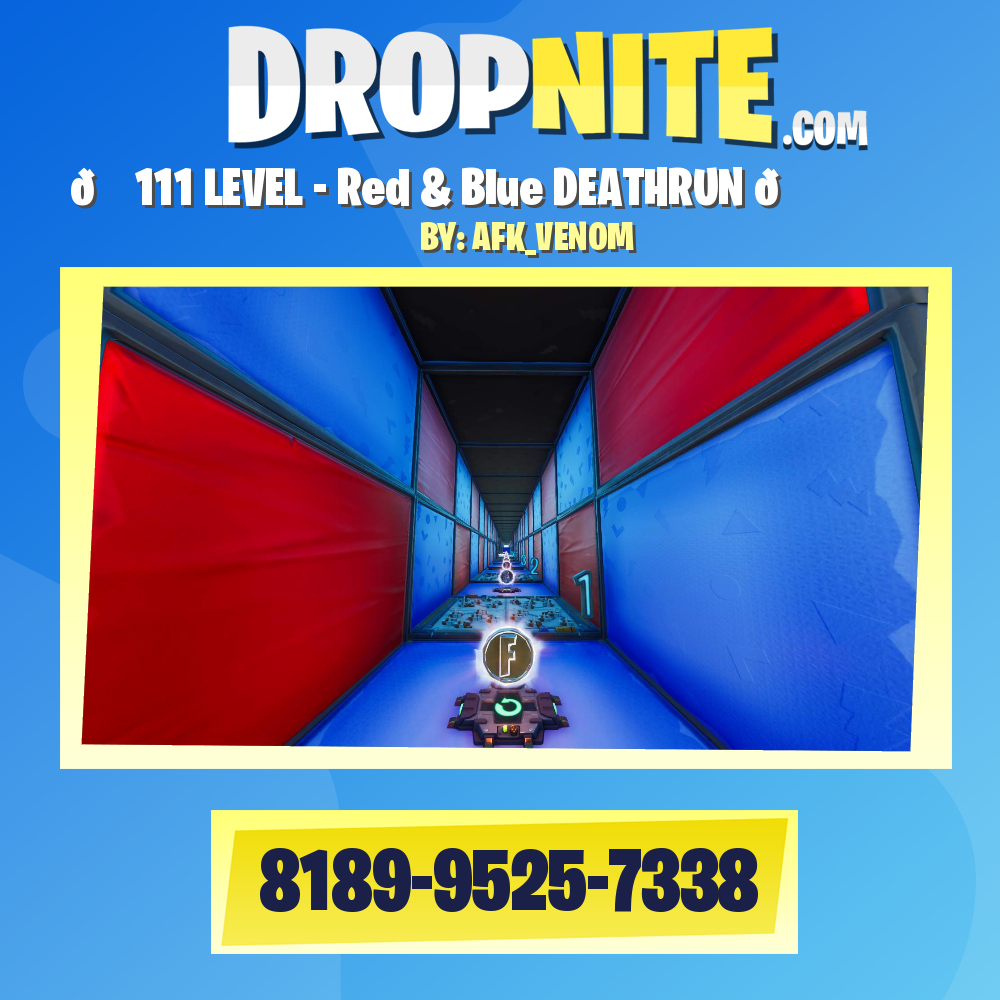 🌟 111 LEVEL - Red & Blue DEATHRUN 🏆