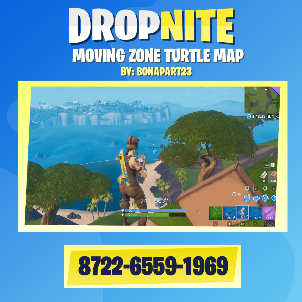 MOVING ZONE TURTLE MAP