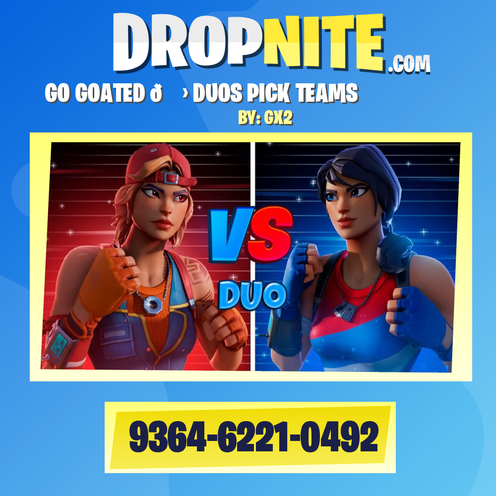 ✨ GO GOATED 🦙 › DUOS PICK TEAMS