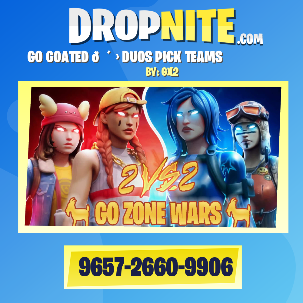 ✨ GO GOATED 🐴 › DUOS PICK TEAMS