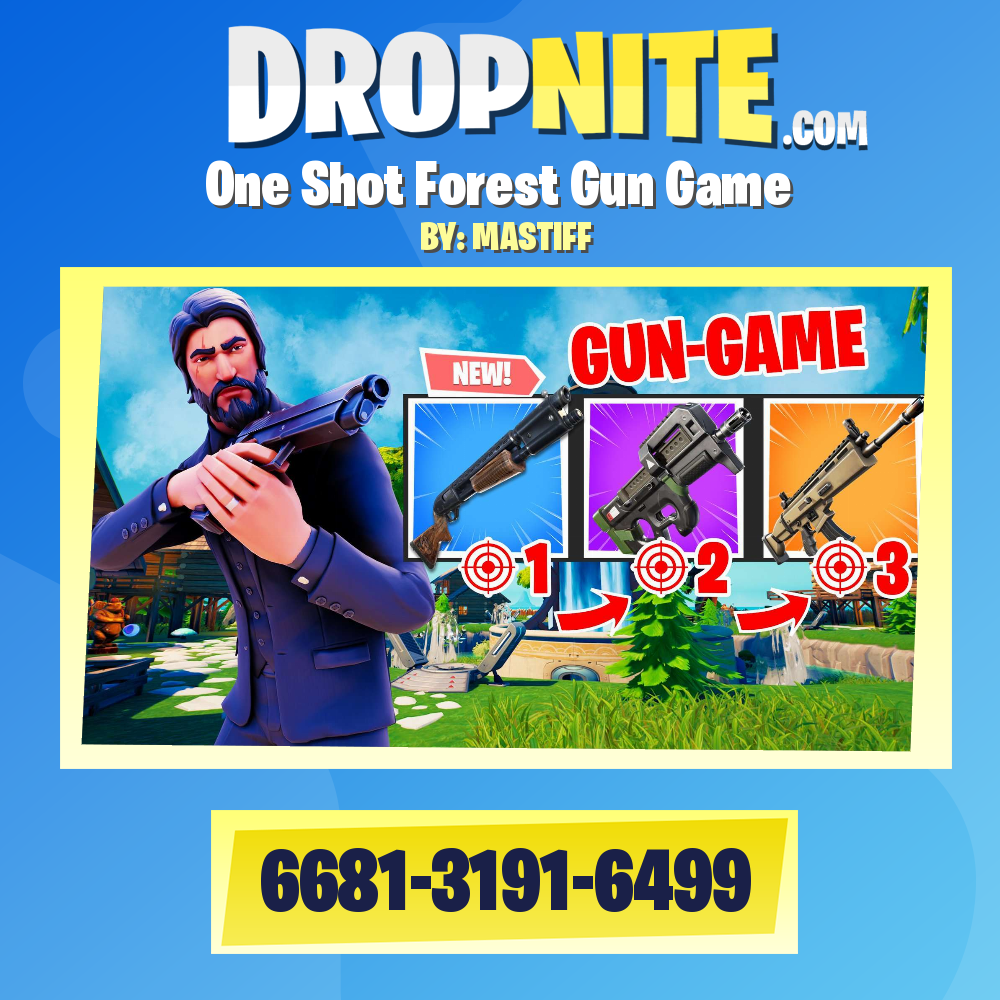 One Shot Forest Gun Game