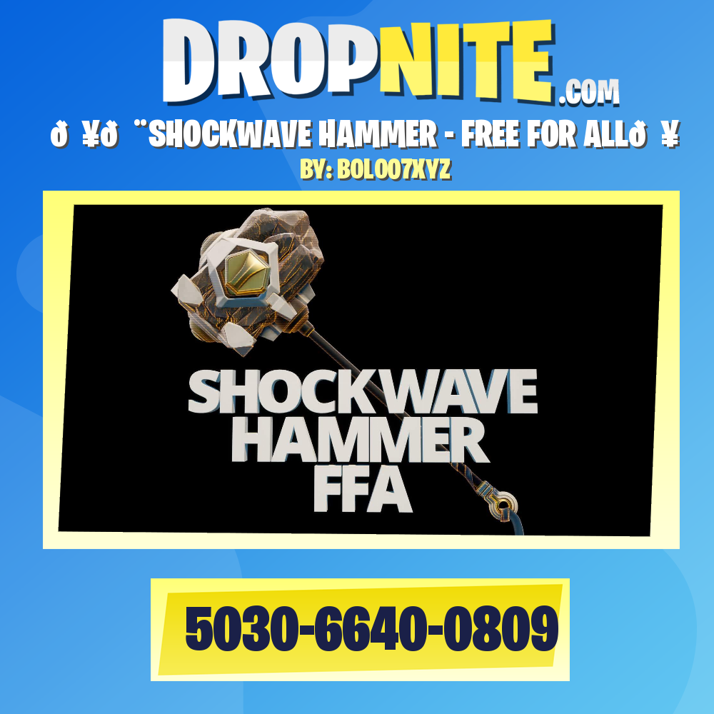 💥🔨SHOCKWAVE HAMMER - FREE FOR ALL👥