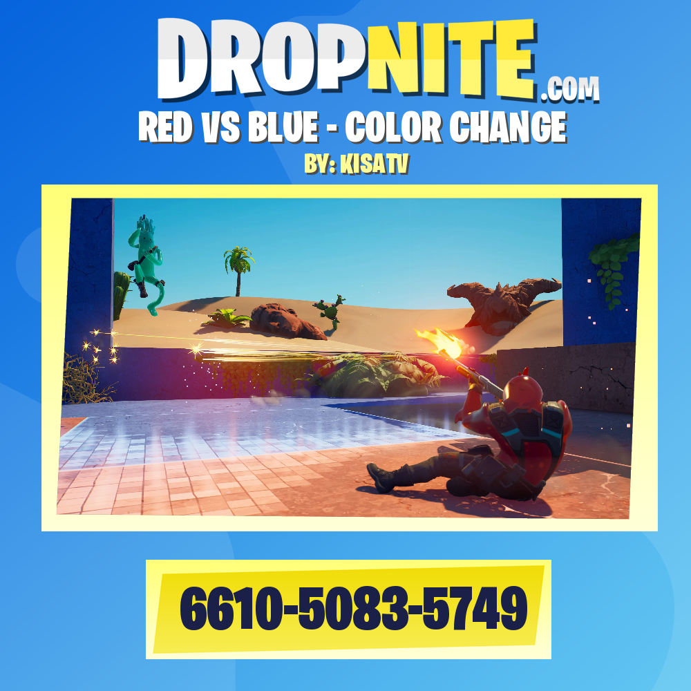 RED VS BLUE - COLOR CHANGE