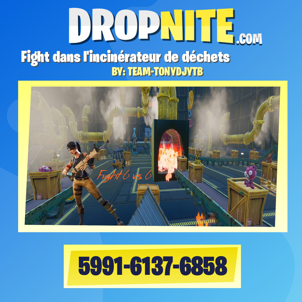 Fight dans l'incinérateur de déchets