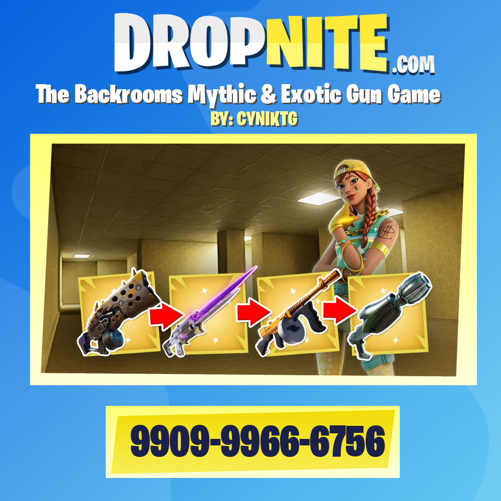 The Backrooms Mythic & Exotic Gun Game
