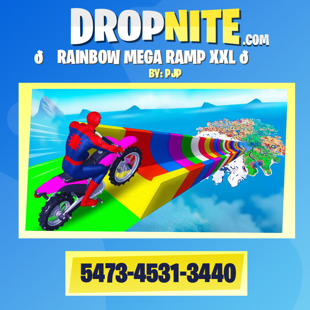 🌈 RAINBOW MEGA RAMP XXL 🌈