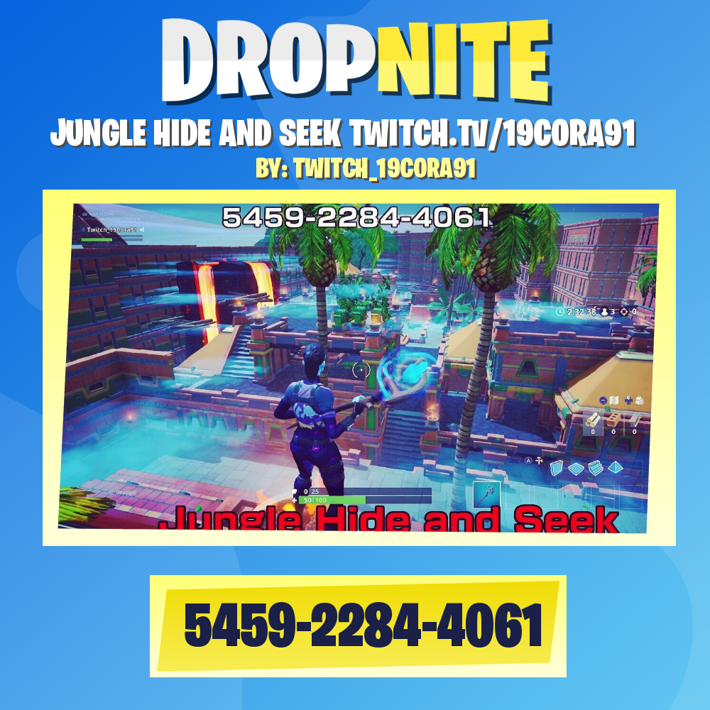 JUNGLE HIDE AND SEEK TWITCH.TV/19CORA91