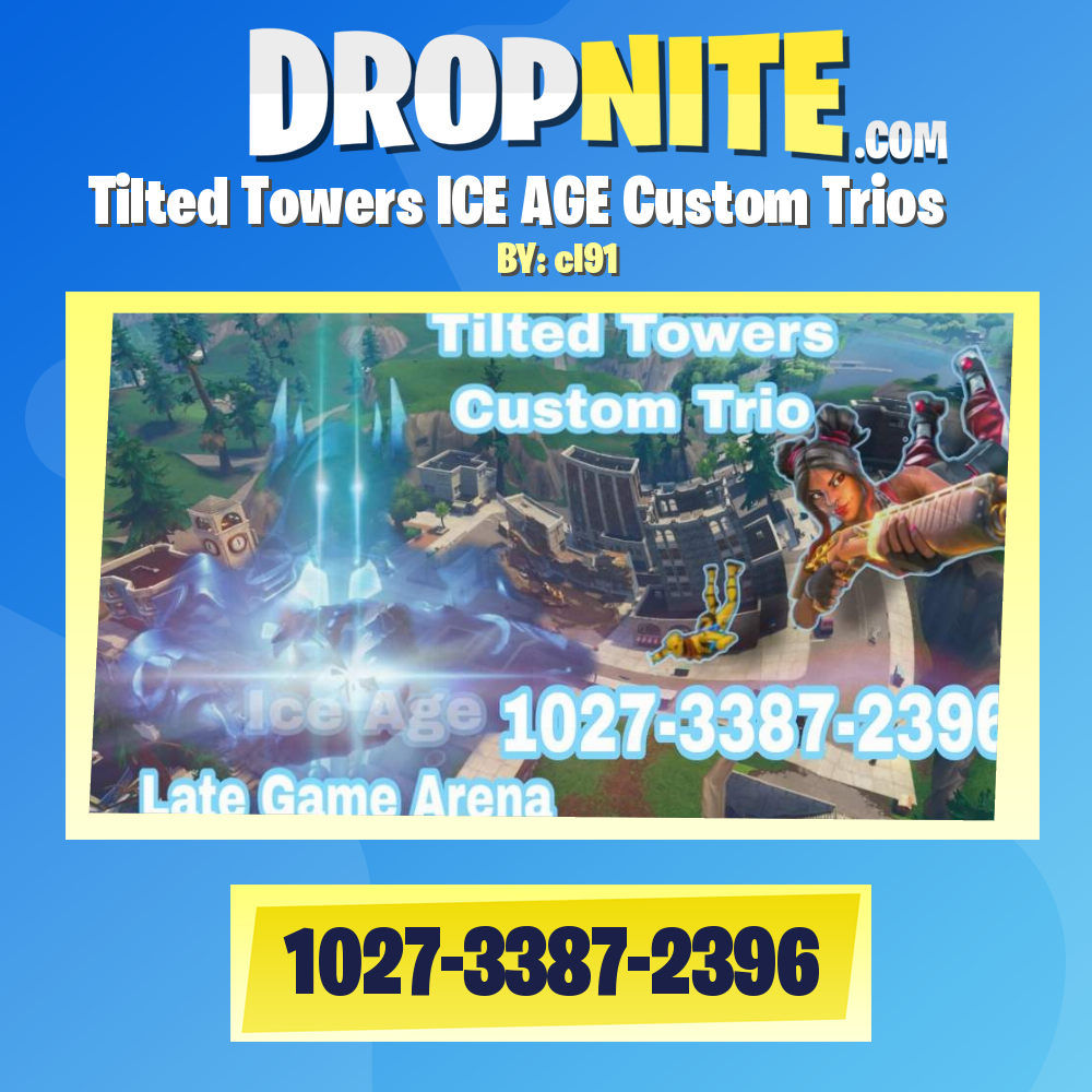 Tilted Towers Zone Wars Custom Trios ICE