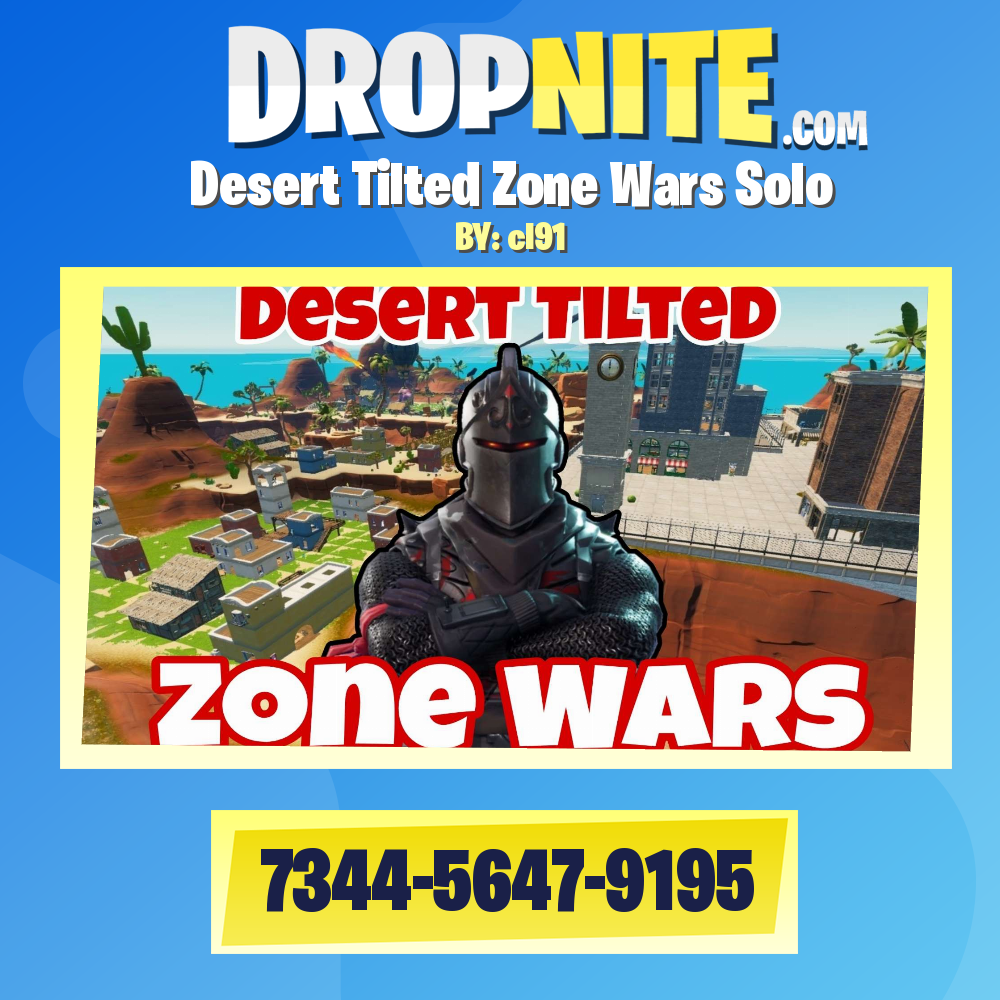 Desert Tilted Zone Wars Solo