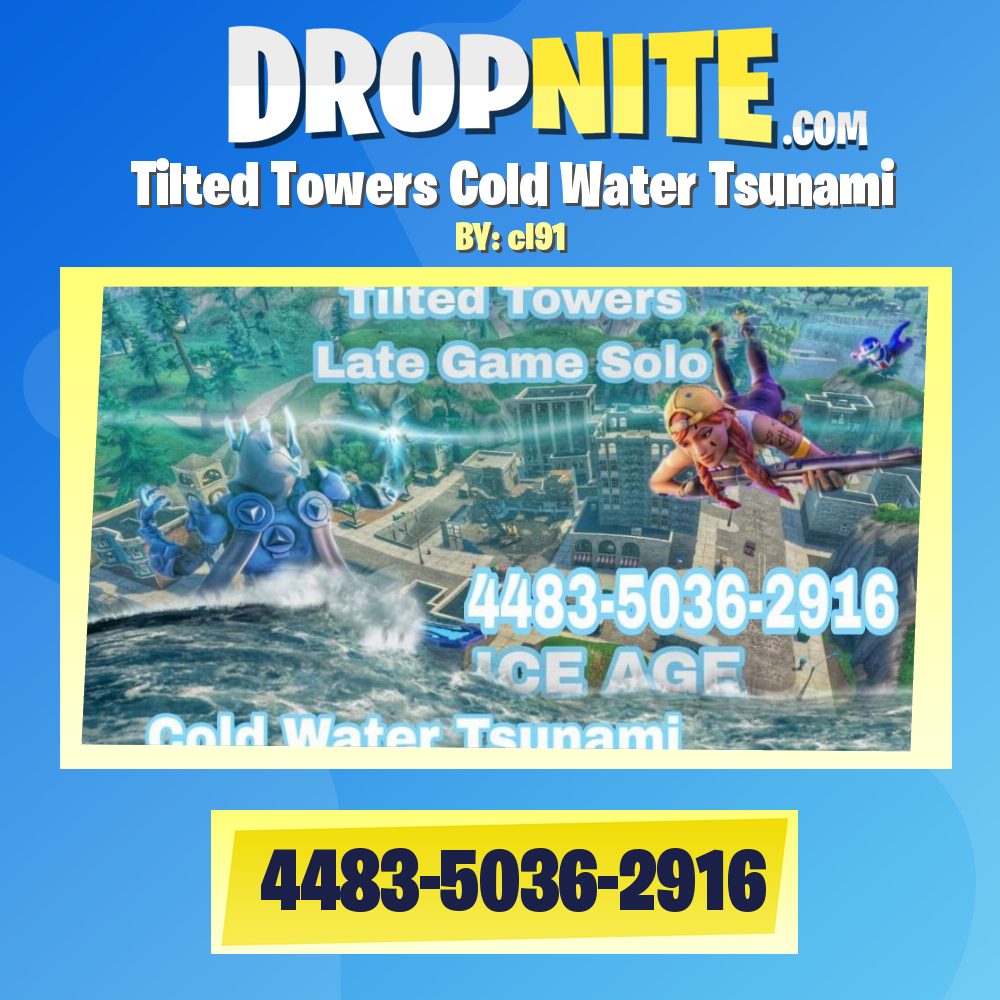 Tilted Towers Zone Wars Cold Water Tsuna