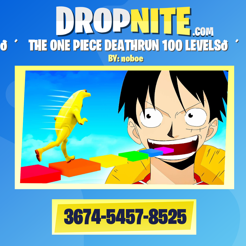 🏴‍☠️THE ONE PIECE DEATHRUN 100 LEVELS🏴