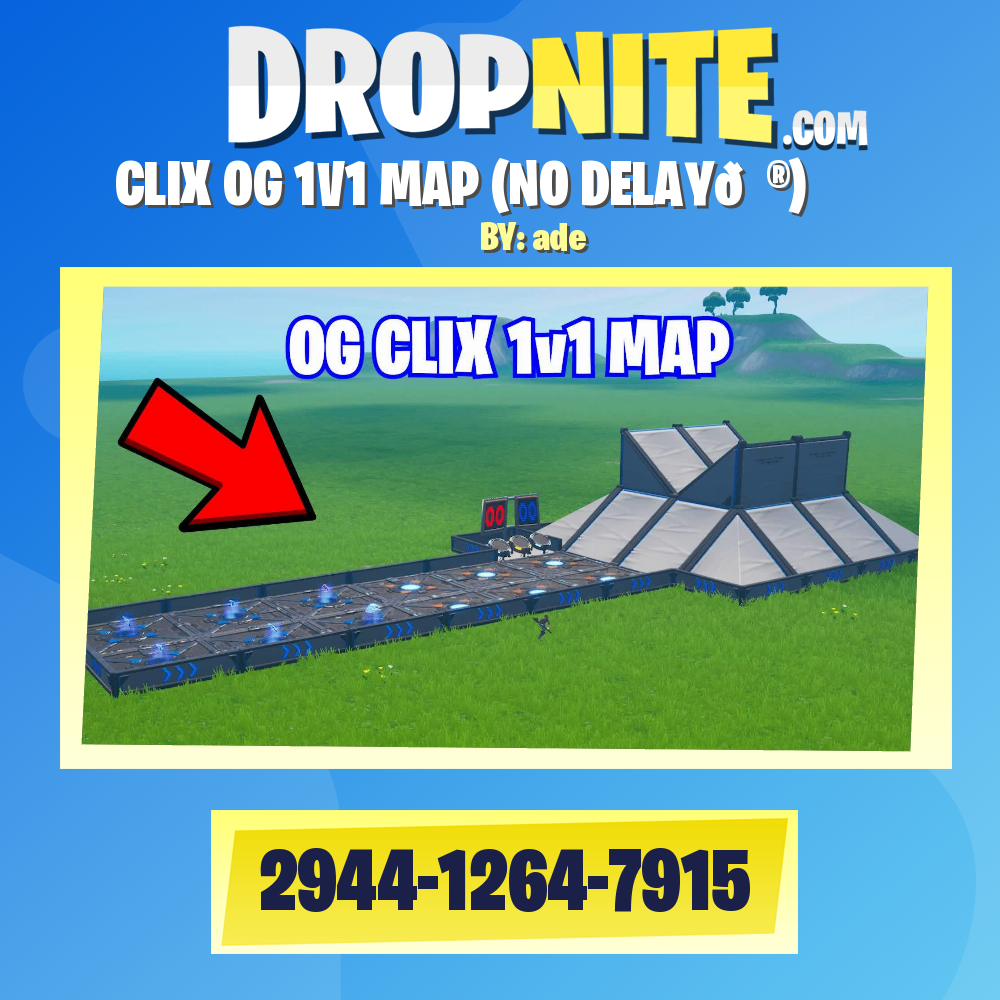 CLIX OG 1V1 MAP (NO DELAY🎮)