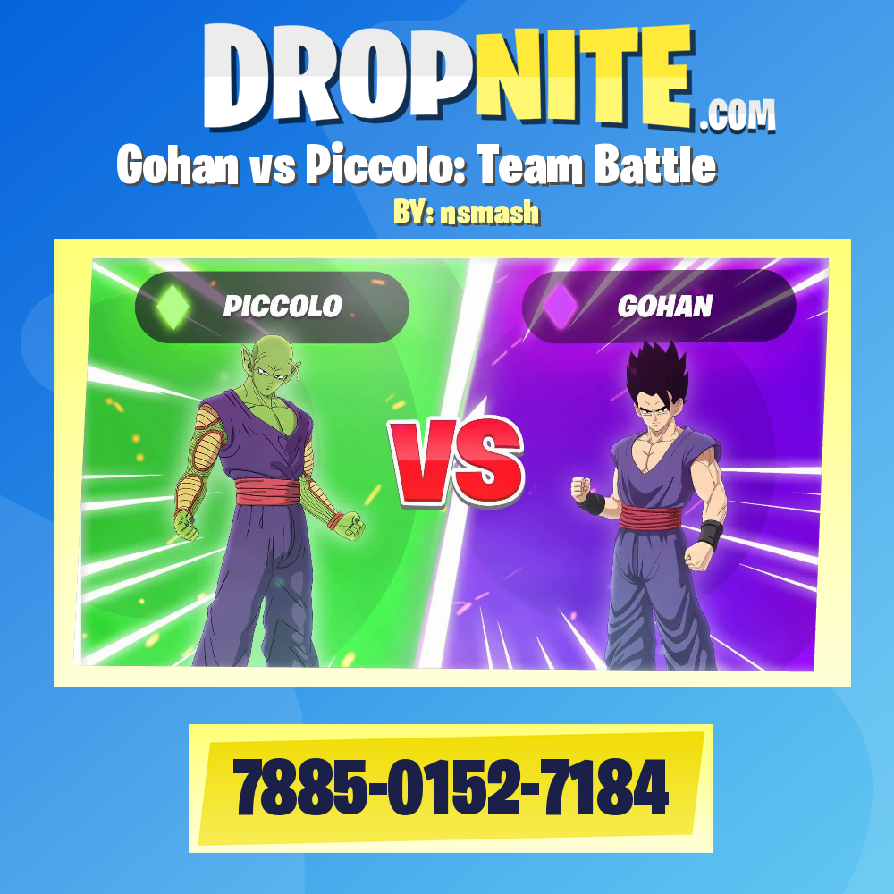 Gohan vs Piccolo: Team Battle