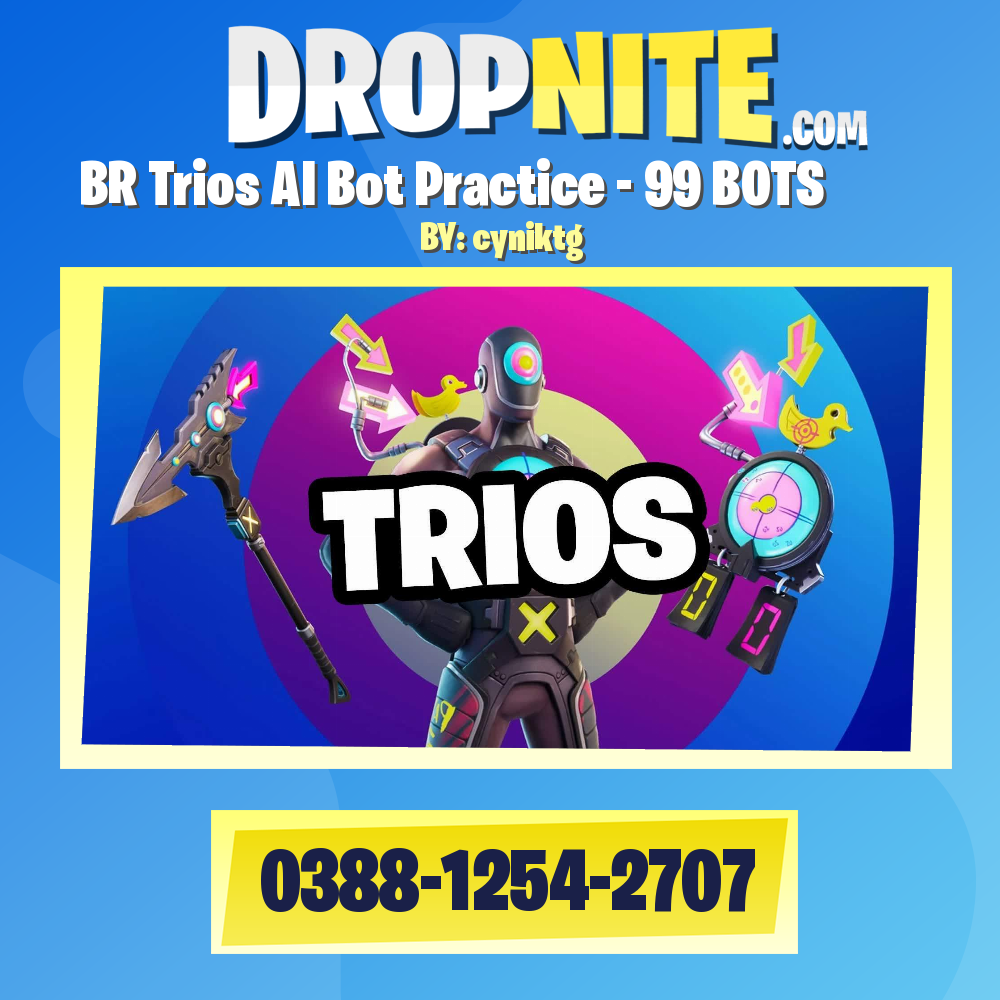 BR Trios AI Bot Practice - 99 BOTS