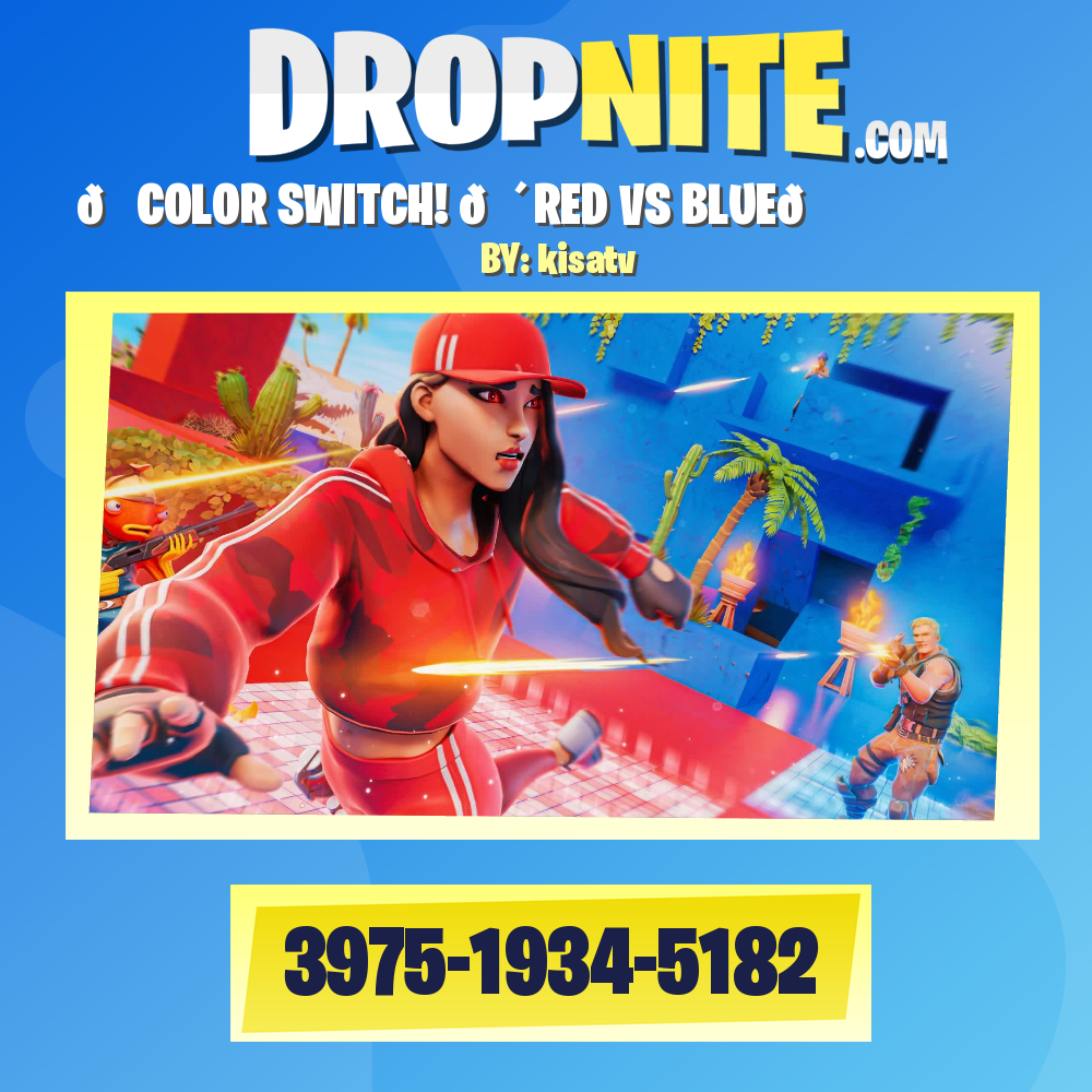 🏃COLOR SWITCH! 🔴RED VS BLUE🔵