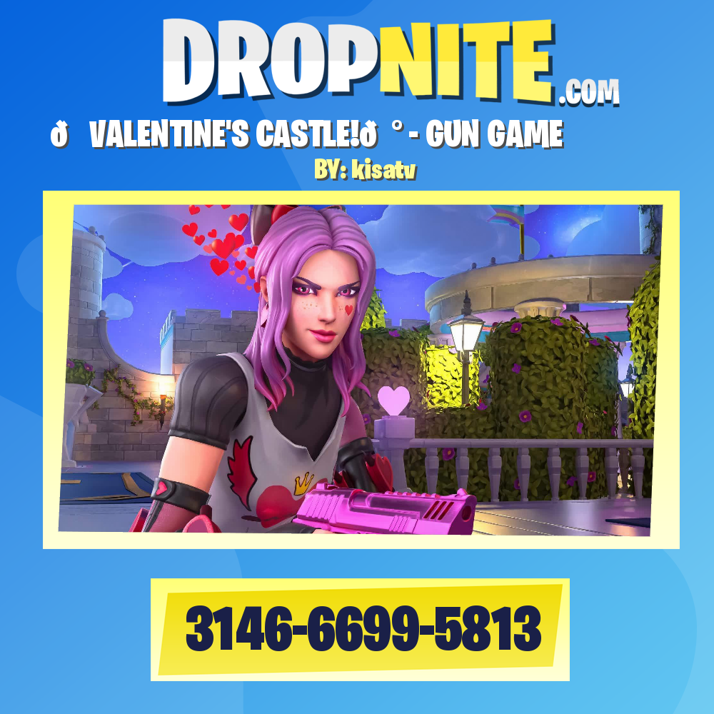 💘VALENTINE'S CASTLE!🏰 - GUN GAME