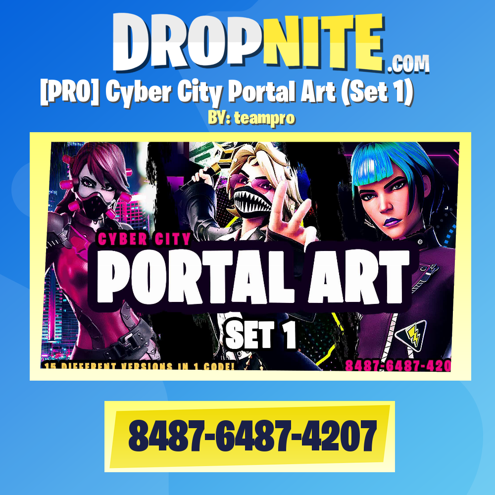 [PRO] Cyber City Portal Art (Set 1)