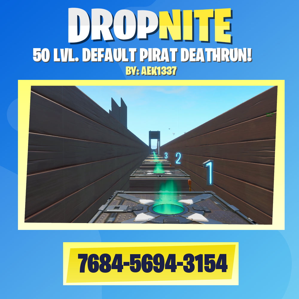 50 LVL. DEFAULT PIRAT DEATHRUN!