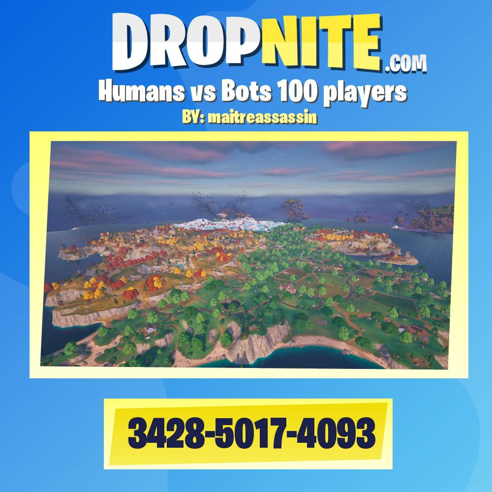 Humans vs Bots 100 players