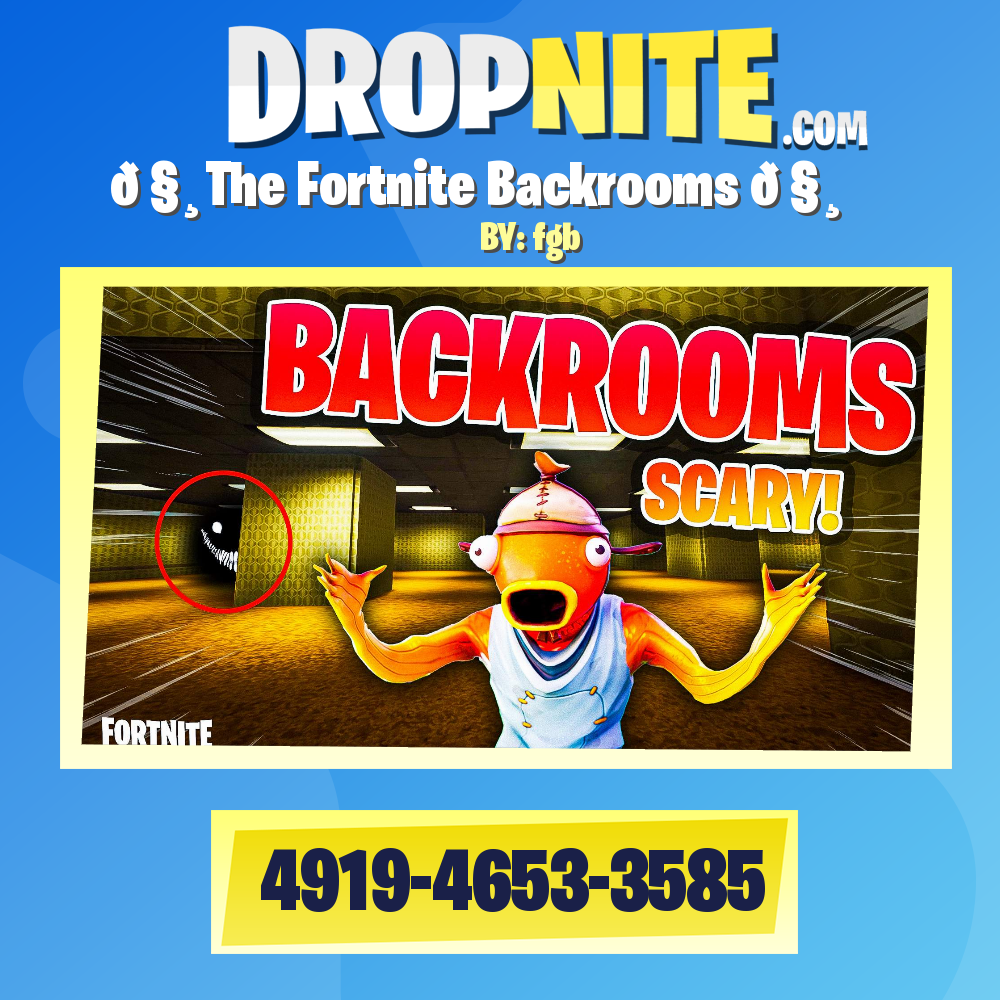 BACKROOMS ONE SHOT! [ dojo ] – Fortnite Creative Map Code