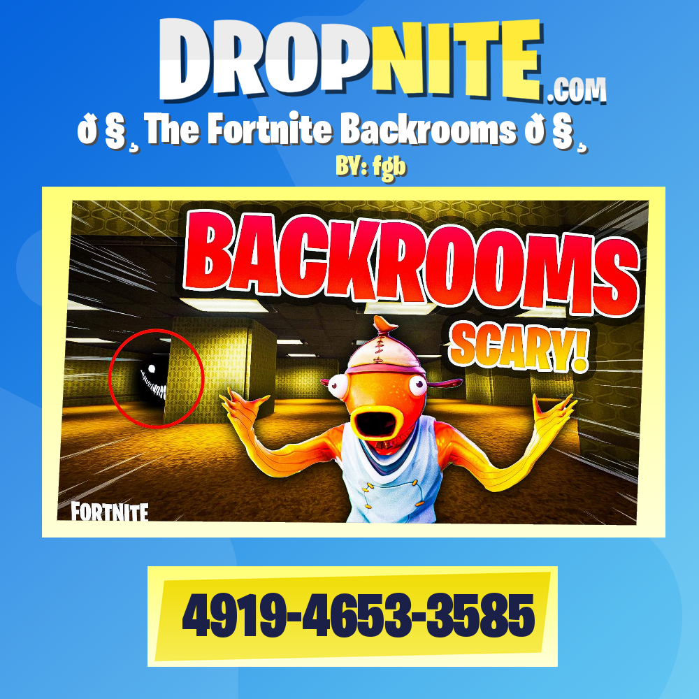 Backrooms FFA - Fortnite Creative Map Code - Dropnite