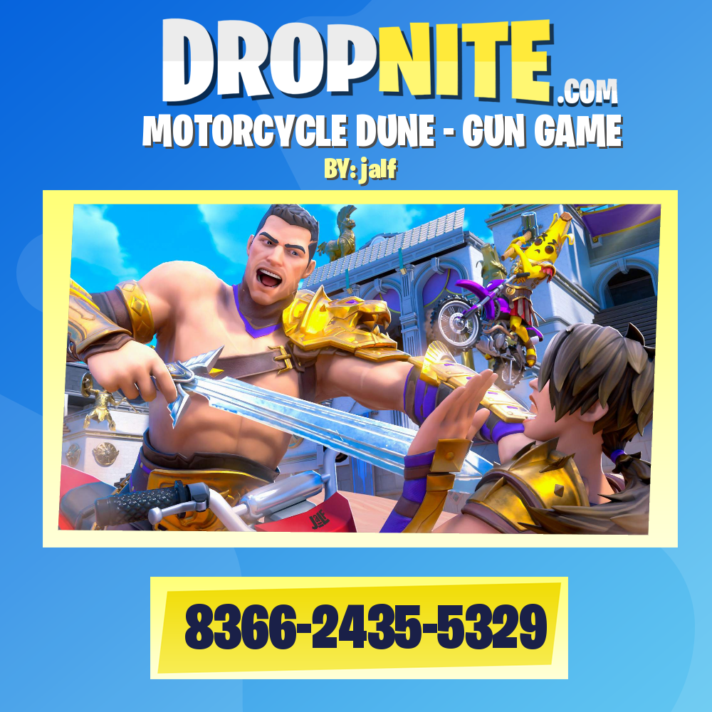 MOTORCYCLE DUNE - GUN GAME