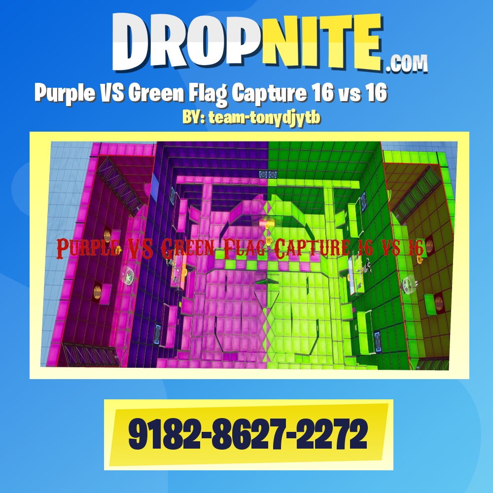 Purple VS Green Flag Capture 16 vs 16