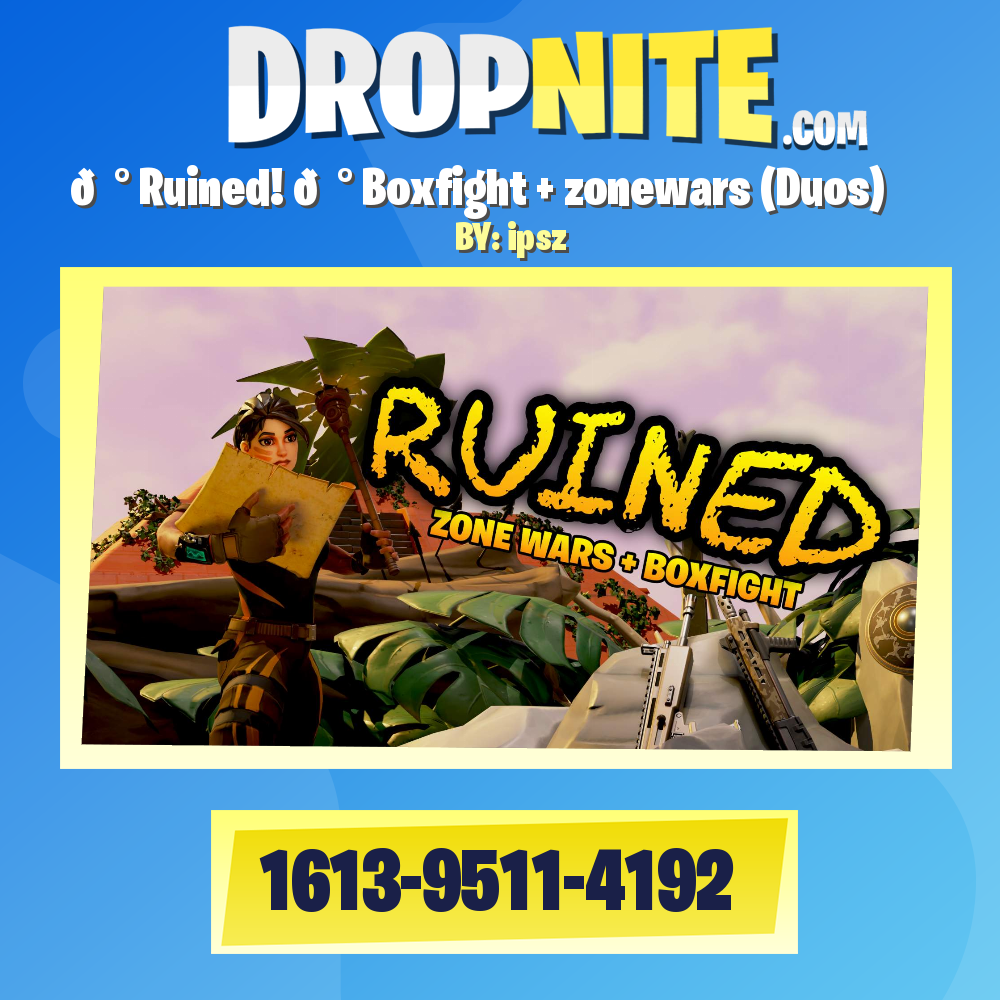 🏰 Ruined! 🏰 Boxfight + zonewars (Duos)
