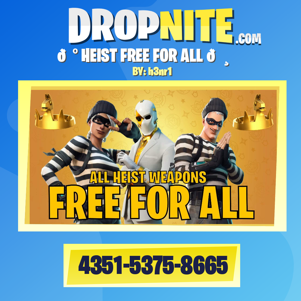 💰 HEIST FREE FOR ALL 💸